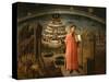 La Divina Commedia Illumina Firenze, Dante Aligheri-Domenico di Michelino-Stretched Canvas