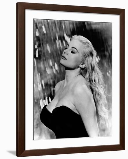 La Dolce Vita, Anita Ekberg, 1960-null-Framed Photo