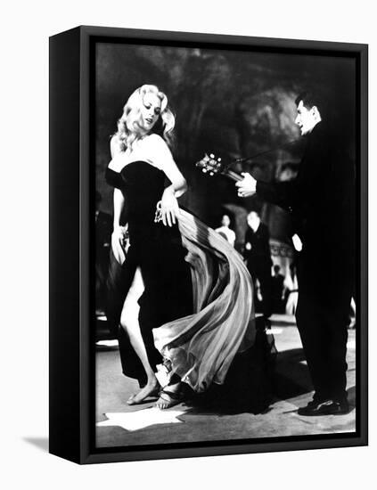 La Dolce Vita, Anita Ekberg, 1960-null-Framed Stretched Canvas