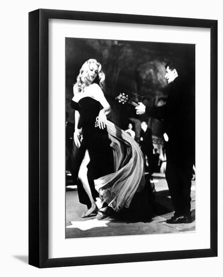 La Dolce Vita, Anita Ekberg, 1960-null-Framed Photo