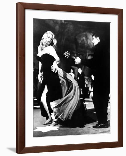 La Dolce Vita, Anita Ekberg, 1960-null-Framed Photo