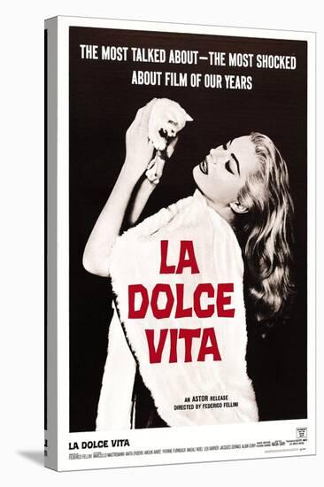 La Dolce Vita, Anita Ekberg, 1960-null-Stretched Canvas