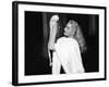 La Dolce Vita by FredericoFellini with Anita Ekberg, 1960 (Palmed'or, 1960) (b/w photo)-null-Framed Photo