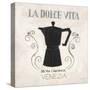 La Dolce Vita Coffee-Arnie Fisk-Stretched Canvas