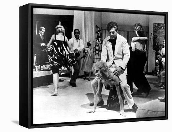 La Dolce Vita, Marcello Mastroianni, 1960-null-Framed Stretched Canvas