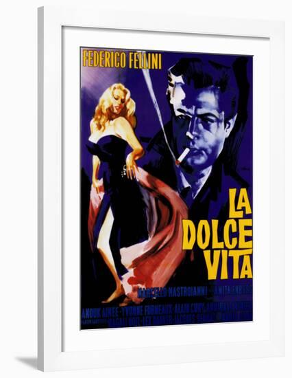 La Dolce Vita-The Vintage Collection-Framed Art Print