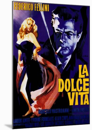 La Dolce Vita-The Vintage Collection-Mounted Art Print