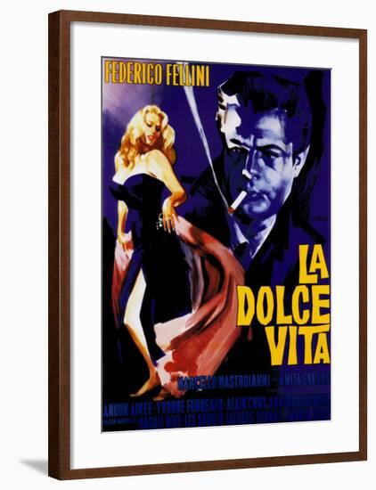 La Dolce Vita-The Vintage Collection-Framed Art Print