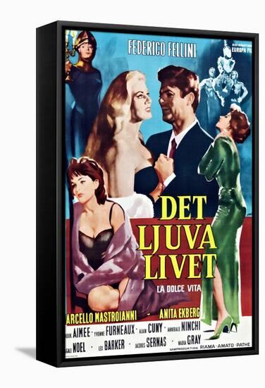 La Dolce Vita-null-Framed Stretched Canvas