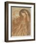 La Donna Della Fiamma, 1870-Dante Gabriel Rossetti-Framed Giclee Print