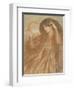 La Donna Della Fiamma, 1870-Dante Gabriel Rossetti-Framed Giclee Print