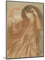 La Donna Della Fiamma, 1870-Dante Gabriel Rossetti-Mounted Giclee Print