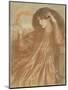 La Donna Della Fiamma, 1870-Dante Gabriel Rossetti-Mounted Giclee Print