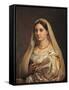 La Donna Velata-Raffaello Sanzio-Framed Stretched Canvas