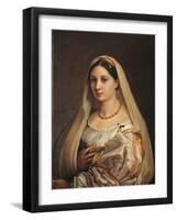 La Donna Velata-Raffaello Sanzio-Framed Giclee Print