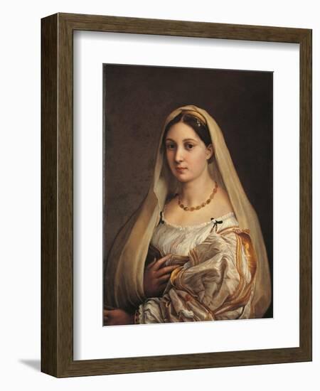 La Donna Velata-Raphael-Framed Art Print