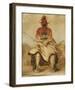 La-doo-ke-a - Buffalo Bull-George Catlin-Framed Premium Giclee Print