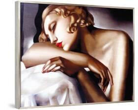 La Dormeuse-Tamara de Lempicka-Framed Premium Giclee Print