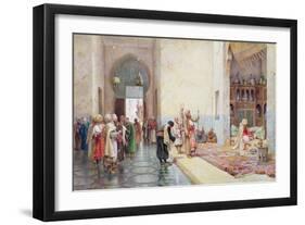 La Douleur Du Pacha from 'Les Orientales' by Victor Hugo, Published 1829-Charles Robertson-Framed Giclee Print