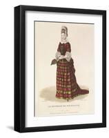 La Duchesse de Bourgogne-Louis-Marie Lante-Framed Premium Giclee Print