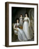 La Duquesa De Osuna Como Dama De La Orden De Damas Nobles De La Reina María Luisa, 1796-1797-Agustín Esteve-Framed Giclee Print
