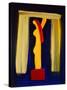 La escultura, 1997, (oil on linen)-Cristina Rodriguez-Stretched Canvas