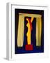 La escultura, 1997, (oil on linen)-Cristina Rodriguez-Framed Giclee Print