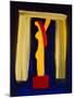 La escultura, 1997, (oil on linen)-Cristina Rodriguez-Mounted Giclee Print