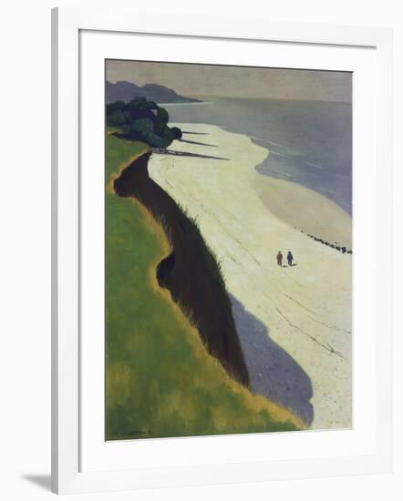 La Falaise De La Greve Blanche, 1913-Felix Vallotton-Framed Giclee Print