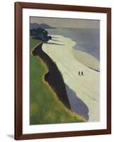 La Falaise De La Greve Blanche, 1913-Felix Vallotton-Framed Giclee Print