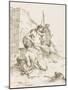 La Famiglia Del Satiro Con L'Obelisco-Giovanni Battista Tiepolo-Mounted Giclee Print