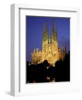 La Familia Cathedral, Barcelona, Spain-Jon Arnold-Framed Photographic Print