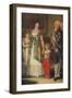 'La Familia de Carlos IV (Grupo central)', (The Family of Charles IV), 1800, (c1934)-Francisco Goya-Framed Giclee Print