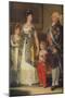 'La Familia de Carlos IV (Grupo central)', (The Family of Charles IV), 1800, (c1934)-Francisco Goya-Mounted Giclee Print