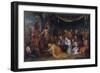 La Famille de Darius aux pieds d'Alexandre dit "la tente de Darius"-Charles Le Brun-Framed Giclee Print