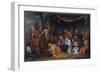 La Famille de Darius aux pieds d'Alexandre dit "la tente de Darius"-Charles Le Brun-Framed Giclee Print