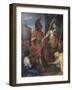 La Famille de Darius aux pieds d'Alexandre dit "la tente de Darius"-Charles Le Brun-Framed Giclee Print