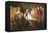 La Famille De L Infant Don Louis-Francisco de Goya-Framed Stretched Canvas