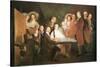 La Famille De L Infant Don Louis-Francisco de Goya-Stretched Canvas