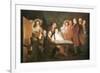 La Famille De L Infant Don Louis-Francisco de Goya-Framed Art Print