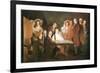 La Famille De L Infant Don Louis-Francisco de Goya-Framed Art Print