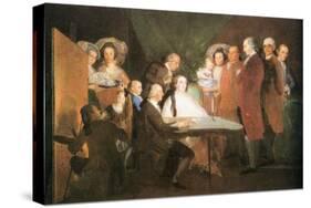 La Famille De L Infant Don Louis-Francisco de Goya-Stretched Canvas