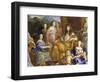 La Famille de Louis XIV en 1670 représentée en Travestis mythologiques-Jean Nocret-Framed Giclee Print