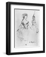 La Fanfarlo-Charles Pierre Baudelaire-Framed Giclee Print