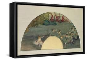 La Farandole, 1879-Edgar Degas-Framed Stretched Canvas
