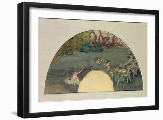 La Farandole, 1879-Edgar Degas-Framed Giclee Print