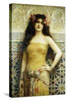 La Favorite-Leon Francois Comerre-Stretched Canvas