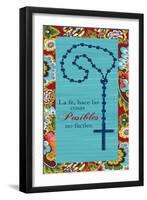 La Fe Hace Las Cosas Posibles No Faciles-Piper Ballantyne-Framed Art Print