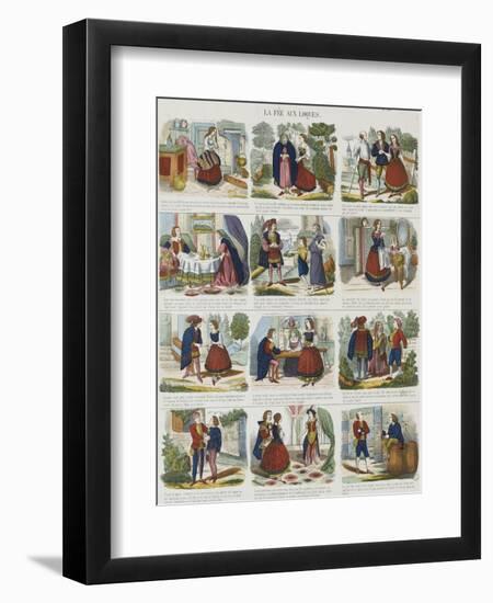 La fée aux loques-null-Framed Premium Giclee Print