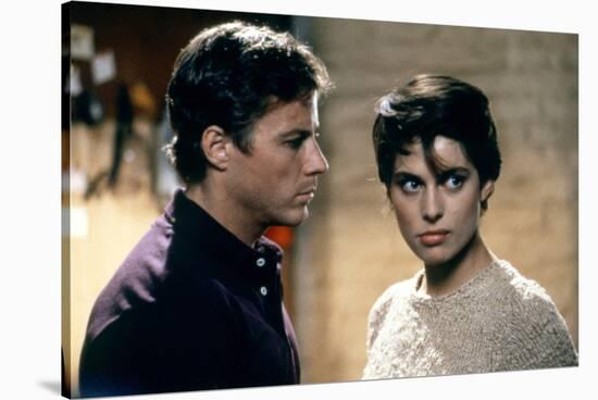 La feline CAT PEOPLE by Paul Schrader with John Heard and Nastassja Kinski, 1982 (photo)-null-Stretched Canvas